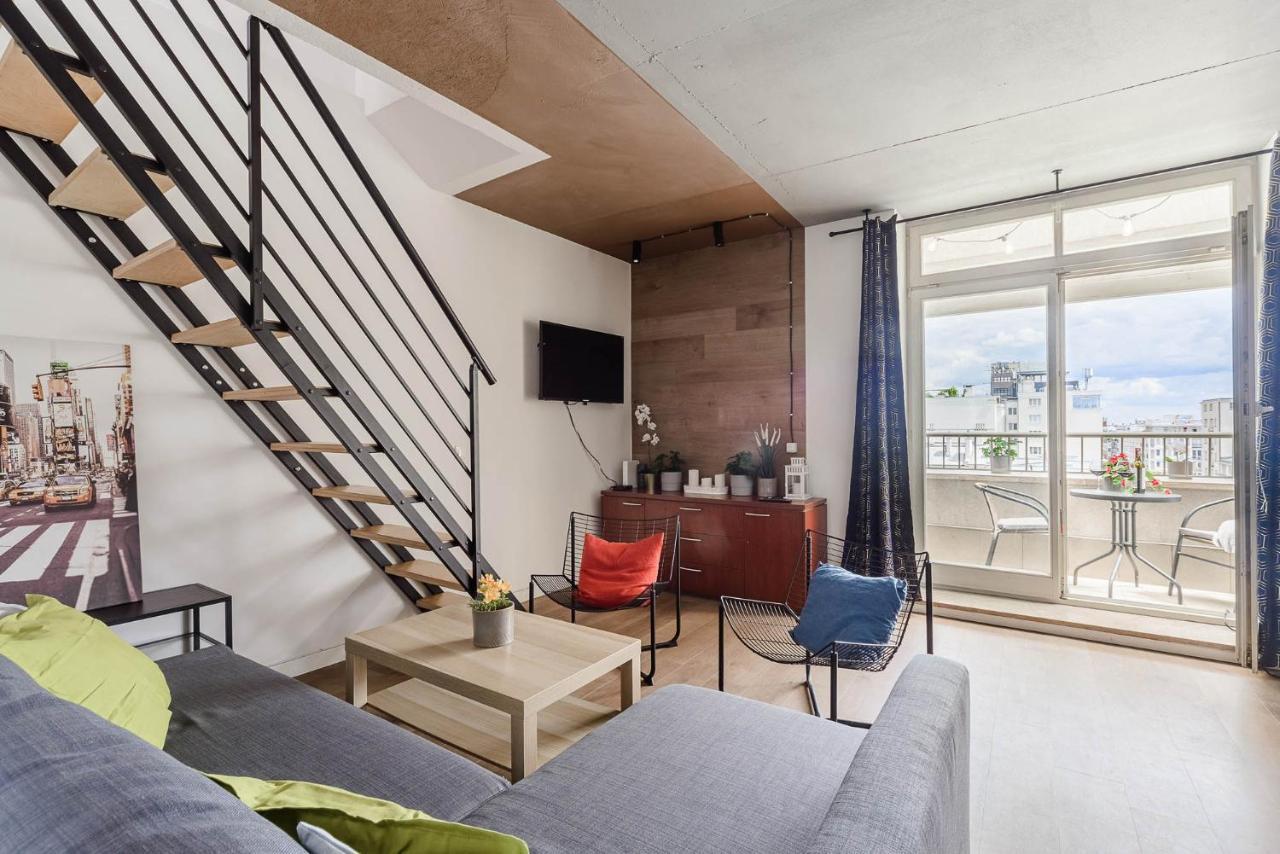 Stylish Apartment In The City Center Of Varsóvia Exterior foto