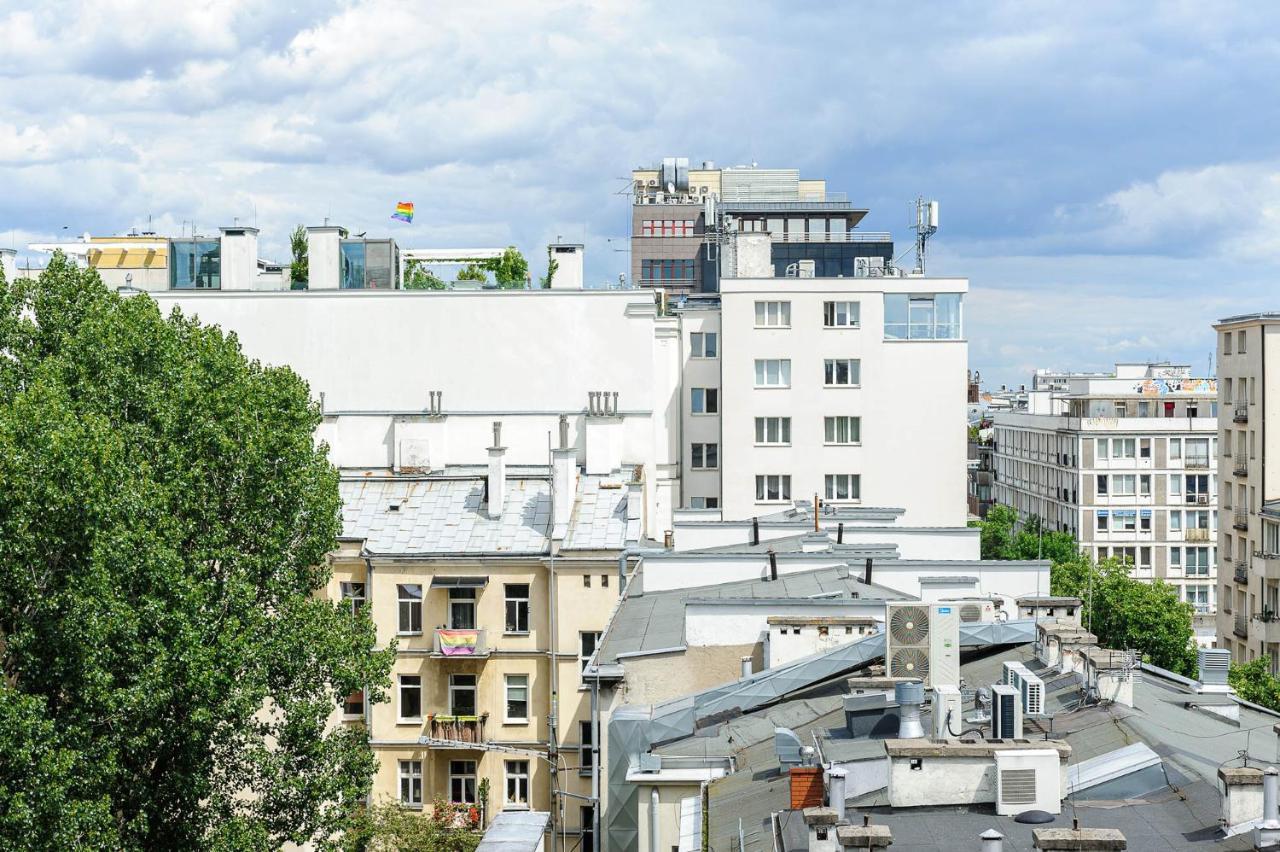 Stylish Apartment In The City Center Of Varsóvia Exterior foto