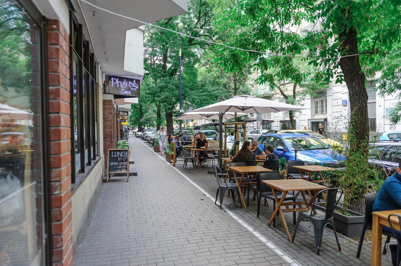 Stylish Apartment In The City Center Of Varsóvia Exterior foto